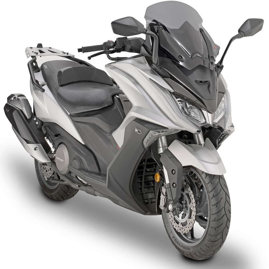 Geräucherte niedrige Sport-Windschutzscheibe Givi D6110S für KYMCO AK 550 ETS (17 > 24)
